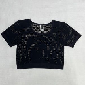 Onzie Mesh Top- CROP